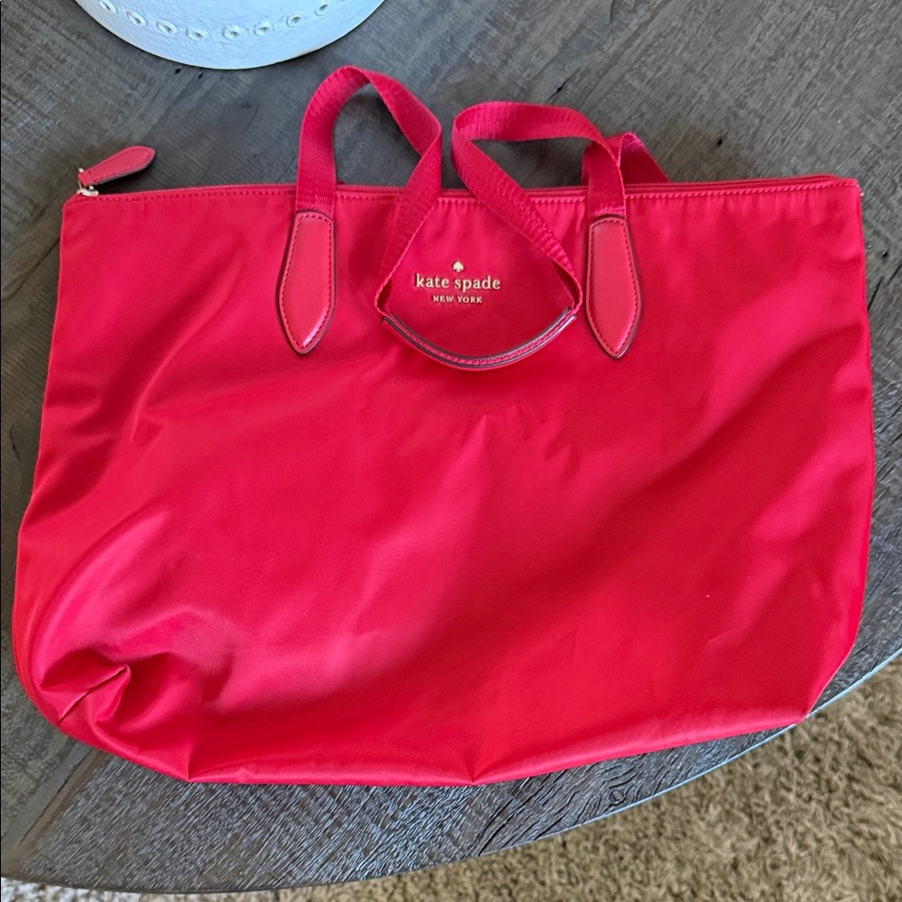 Kate Spade Vibrant Red Tote